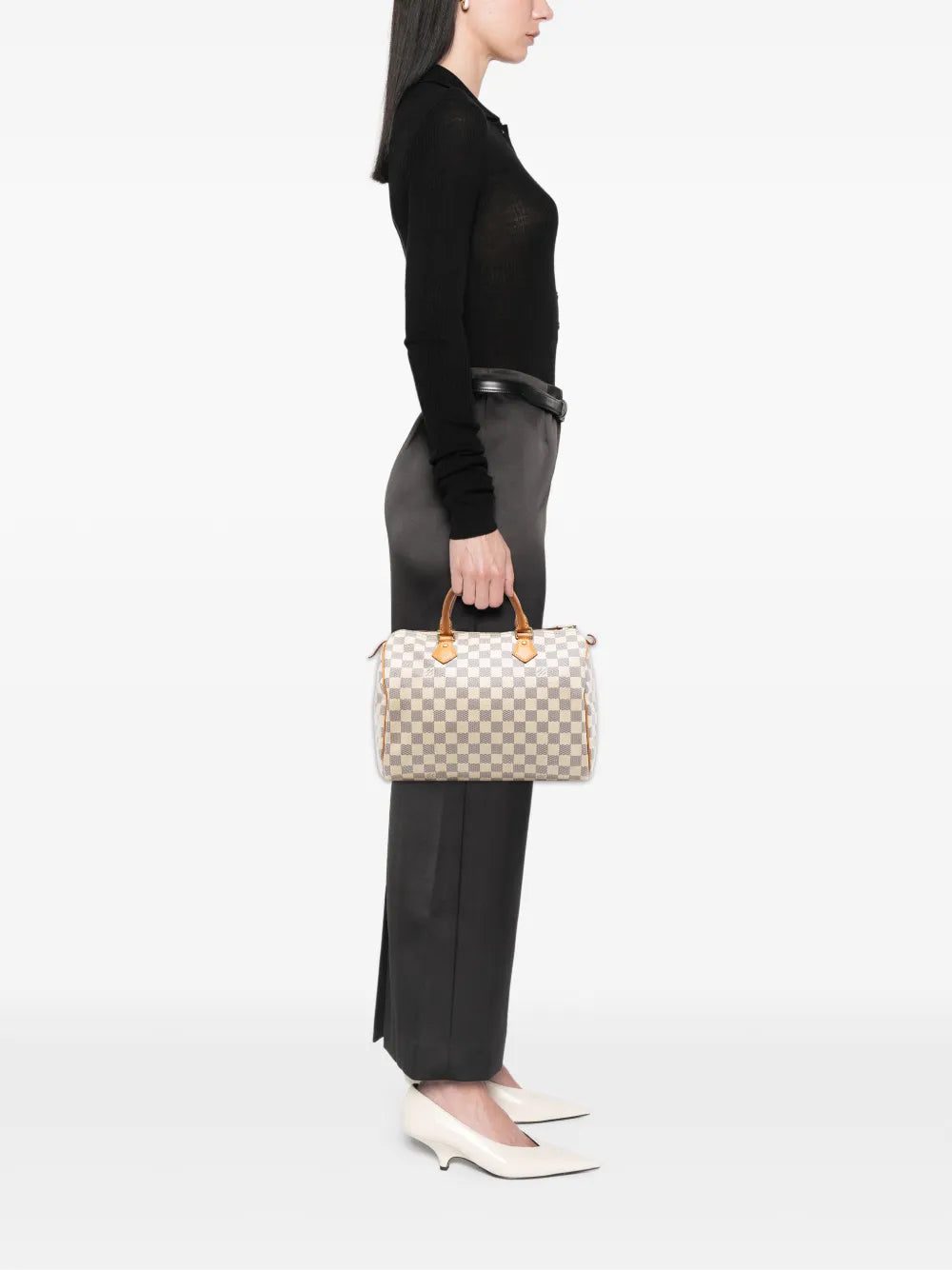 Damier Azur Speedy 30 Boston Bag