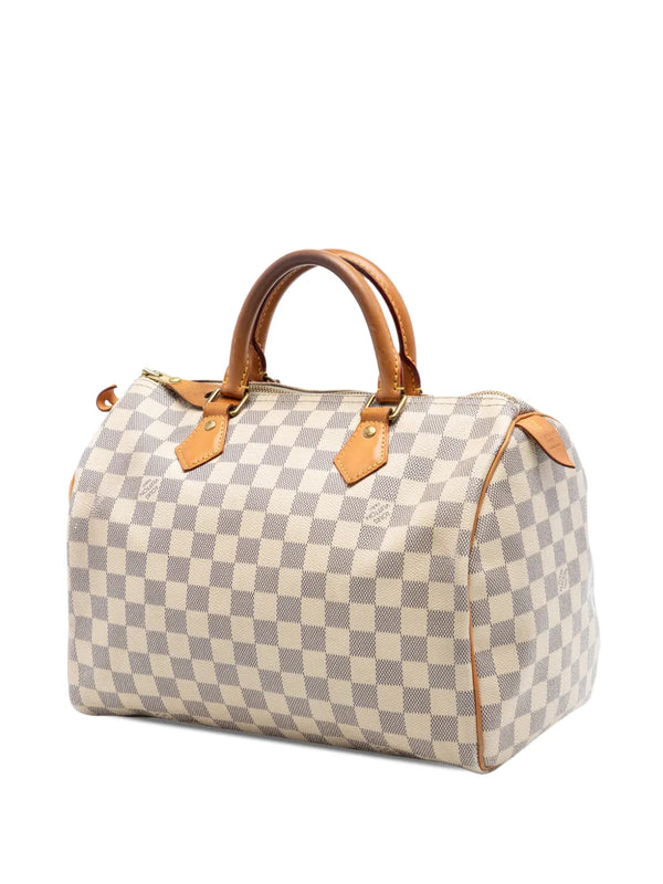 Damier Azur Speedy 30 Boston Bag
