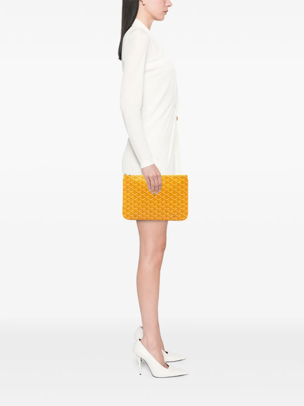 Goyard Goyardine Senat MM clutch bag