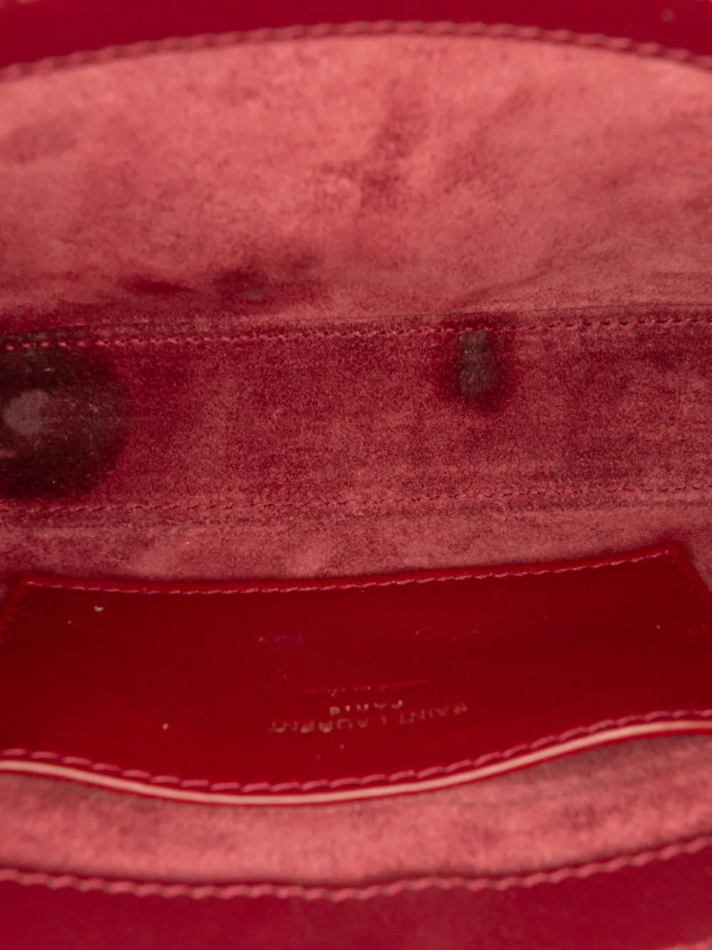 Saint Laurent Mini Patent Le 5 a 7 Shoulder Bag