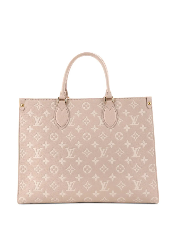 Louis Vuitton OnTheGo Spring in the City Monogram Empreinte Leather MM tote bag