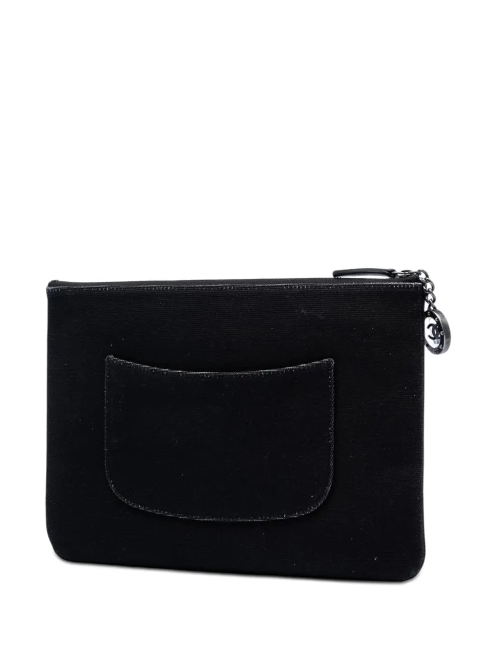 Chanel Medium Canvas La Pausa Zip O Case clutch bag