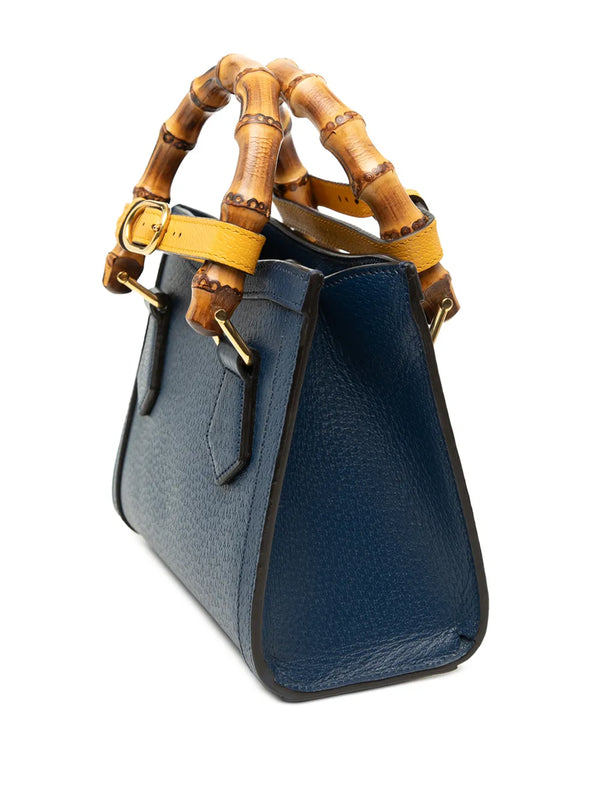 Gucci Small Calfskin Bamboo Diana Satchel