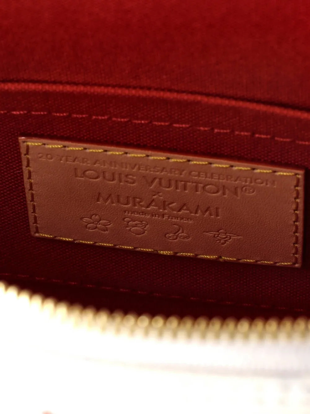 Louis Vuitton x Takashi Murakami Alma Handbag Limited Edition Monogram Cerises BB satchel