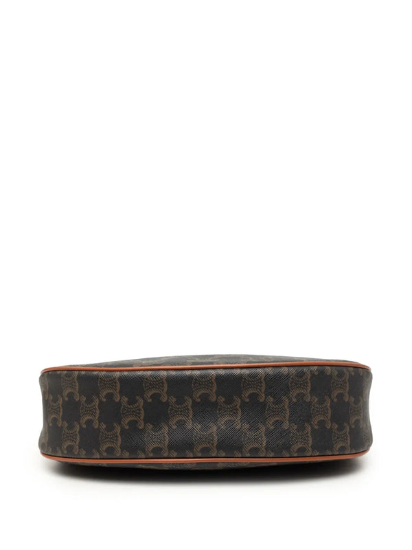 Celine Ava Bag in Triomphe Canvas and Calfskin