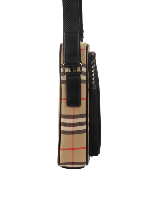 Burberry Vintage Check and Leather Crossbody Bag