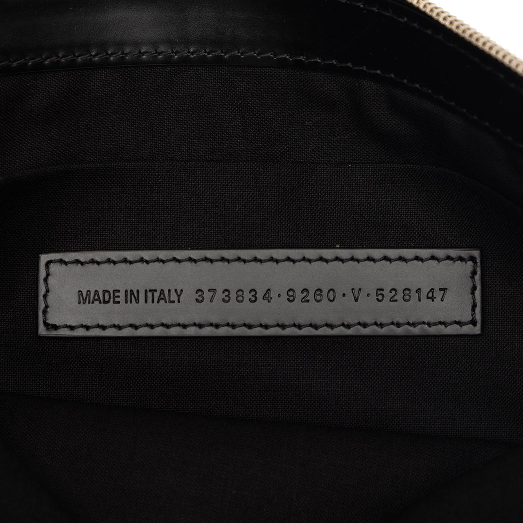 Balenciaga Canvas Navy Clip Clutch M