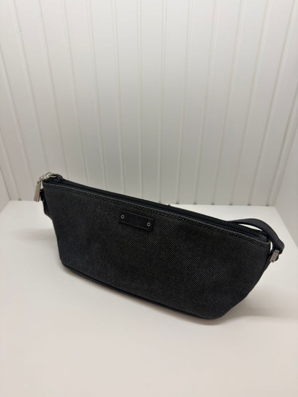 Gucci GG canvas Accessory Pouch Vintage Gray Navy