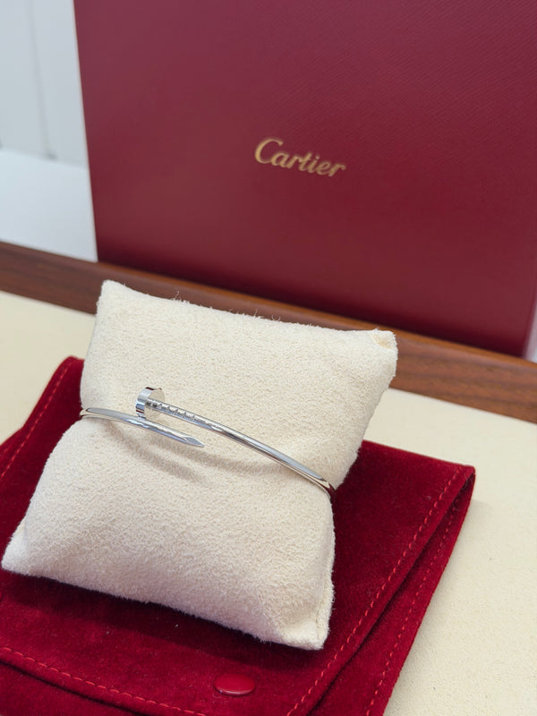 Juste un Clou bracelet, classic model White Gold