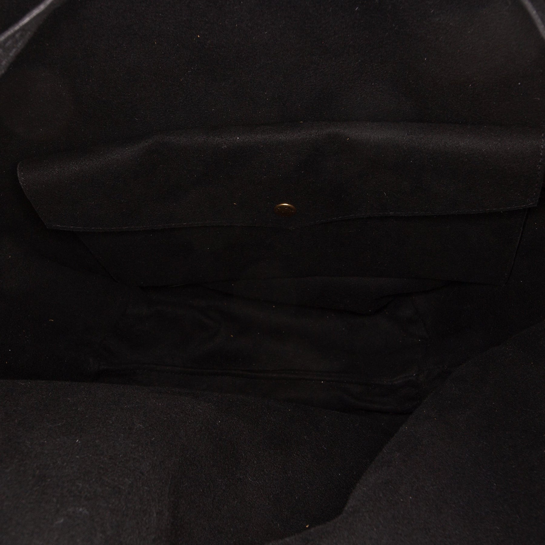 Saint Laurent Small Metallic Lambskin Teddy Bucket Bag