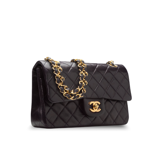 Chanel Medium Flap Black Lambskin GHW
