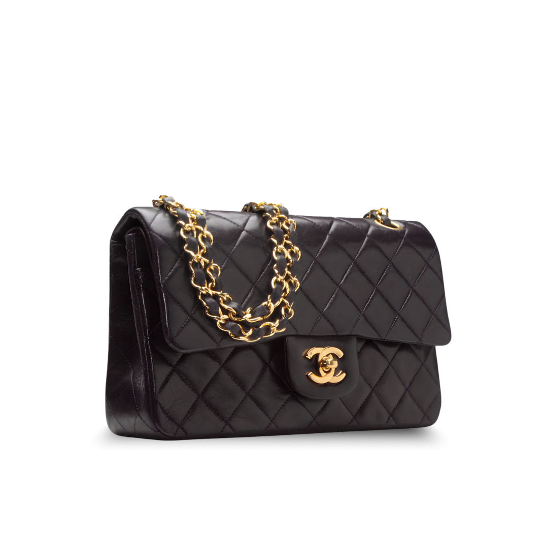 Chanel Medium Flap Black Lambskin GHW