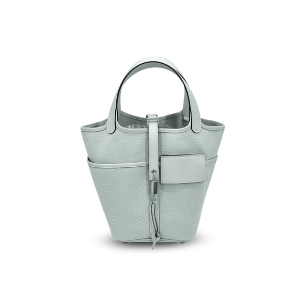 Hermes Picotin 18 Gris Platine Cargo PHW