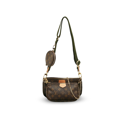 Louis Vuitton Multi Pochette Green Strap