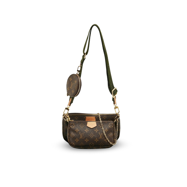 Louis Vuitton Multi Pochette Green Strap
