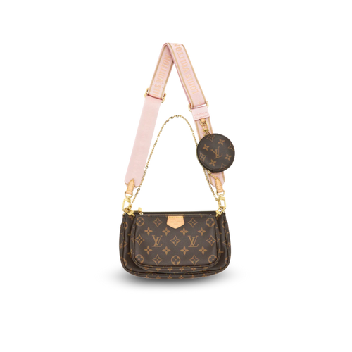 Louis Vuitton Multi Pochette Pink Strap
