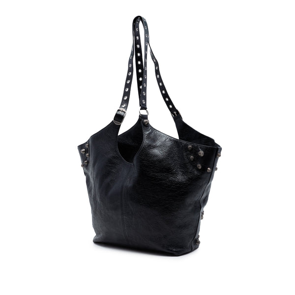 Balenciaga Large Arena Lambskin Le Cagole Carry All Tote
