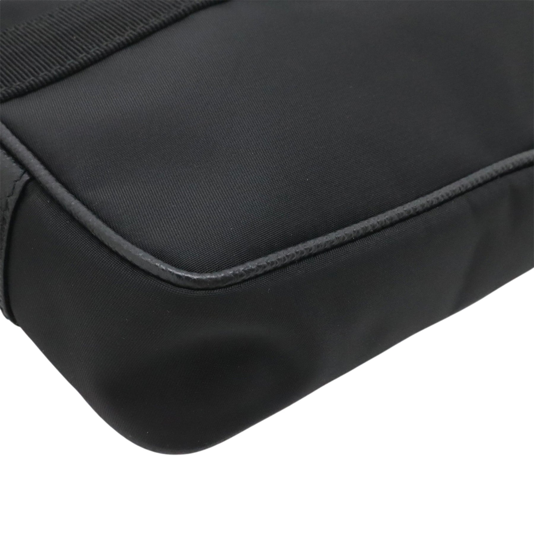 Ferragamo Nylon Vara Bow Shoulder Bag