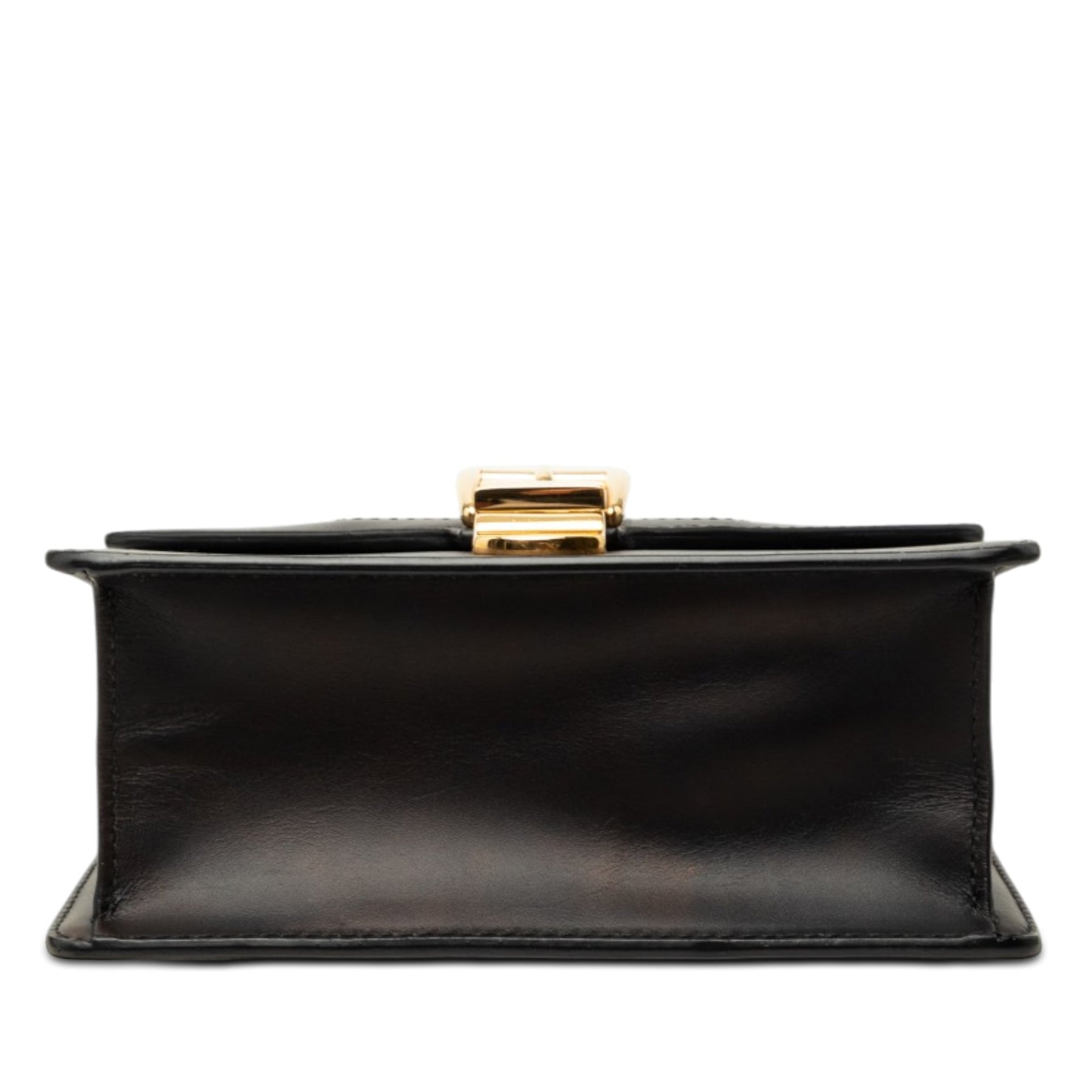 Gucci Mini Calfskin Web Sylvie Chain Satchel