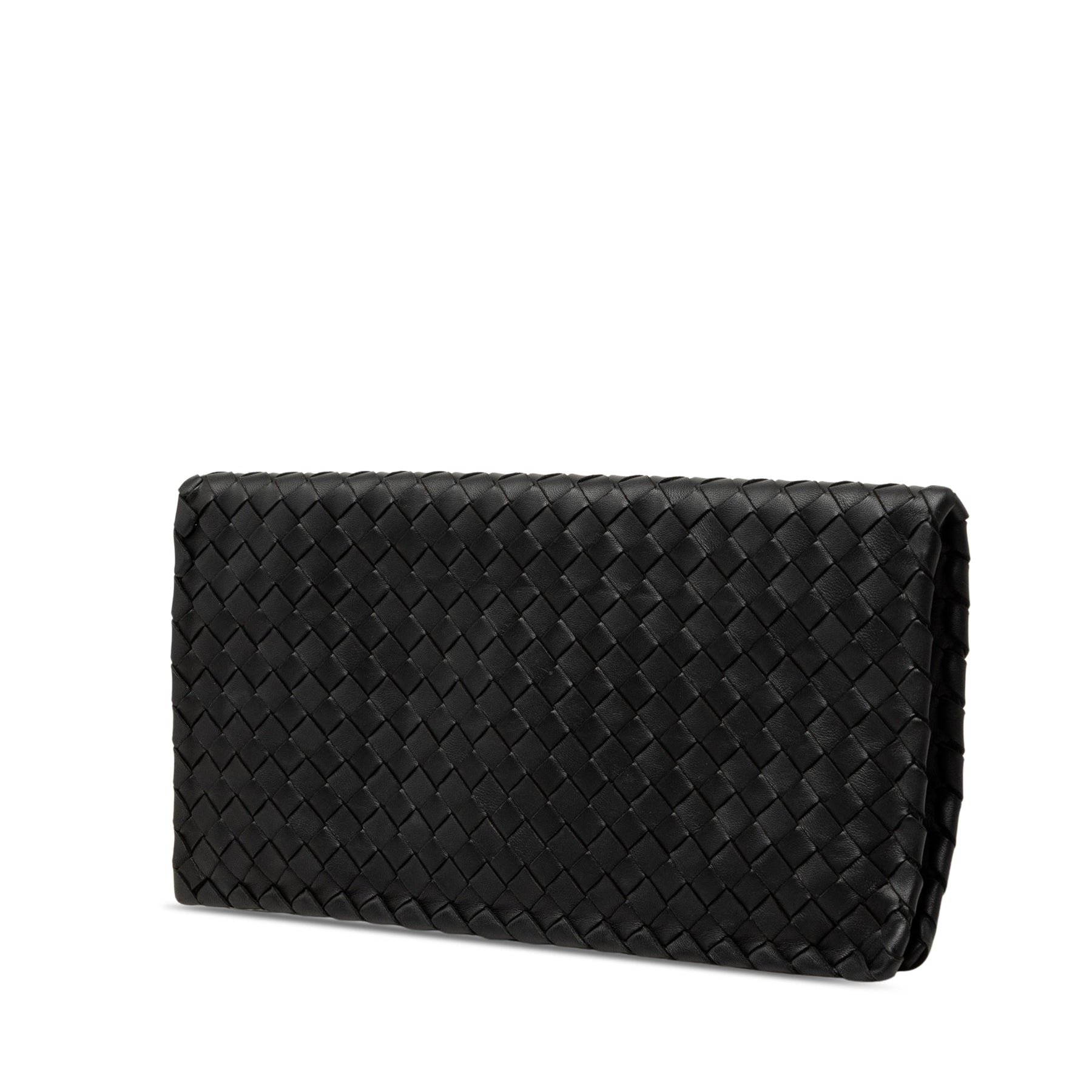 Bottega Veneta Nappa Intrecciato Turn Lock Clutch