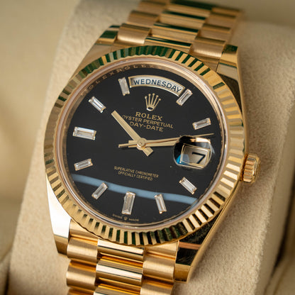 Rolex Daydate 40 Onyx