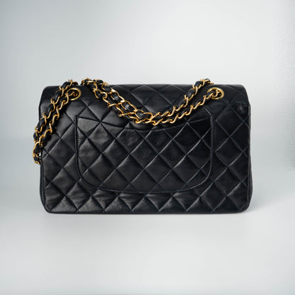 Chanel Medium Flap Black Lambskin GHW