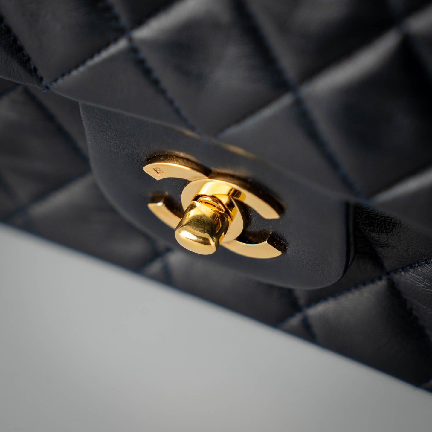 Chanel Medium Flap Black Lambskin GHW