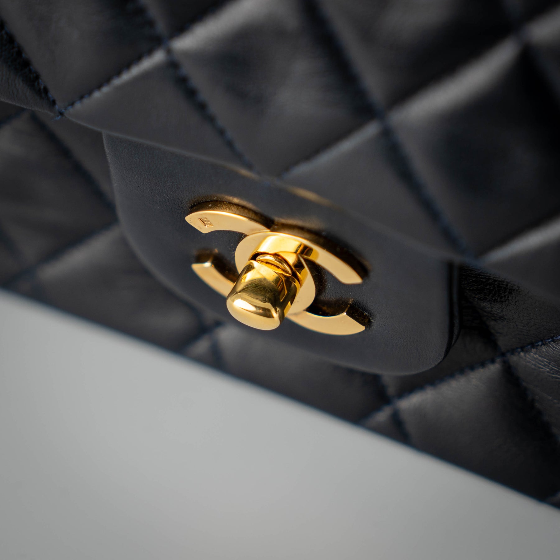 Chanel Medium Flap Black Lambskin GHW