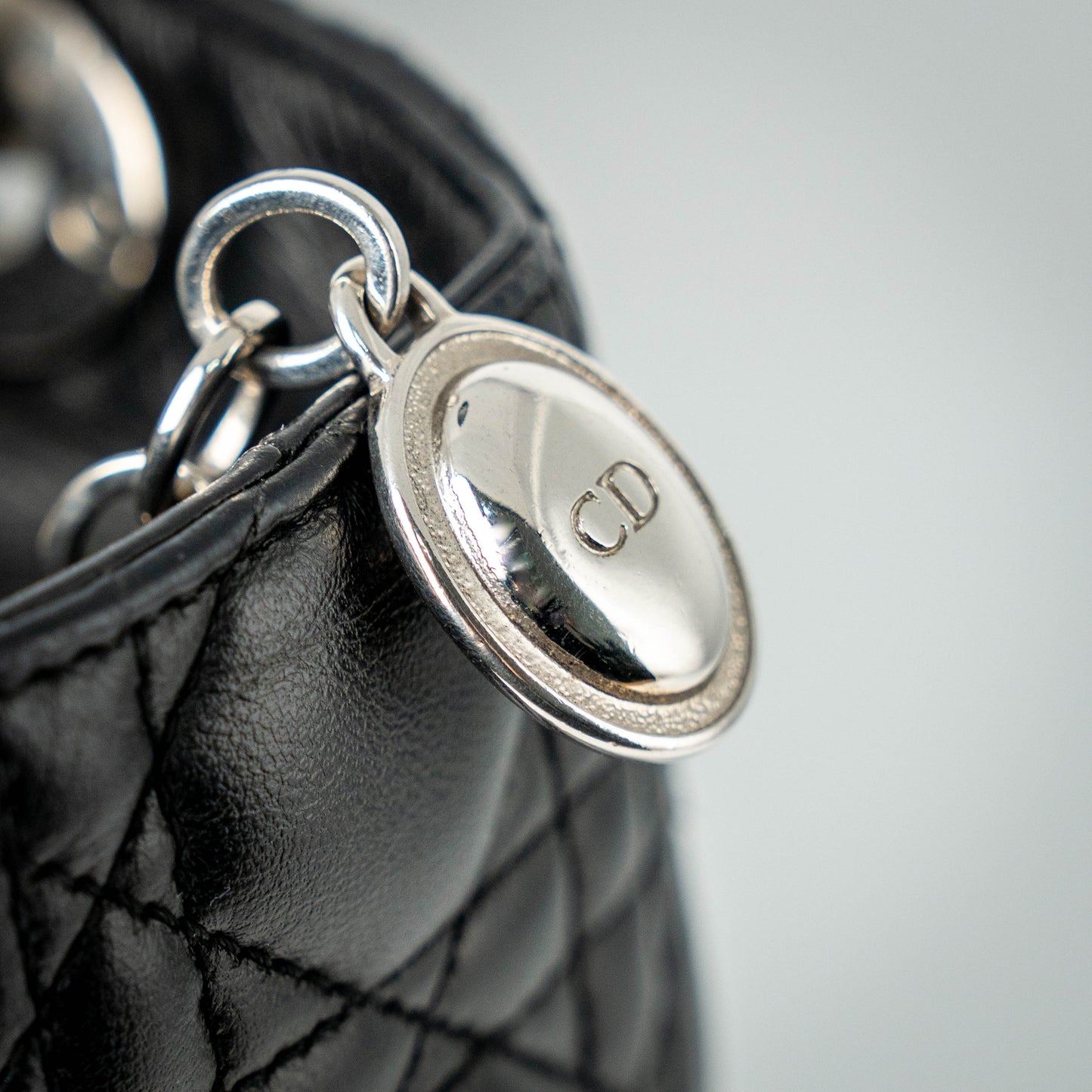 Dior Lady Dior Black Cannage SHW