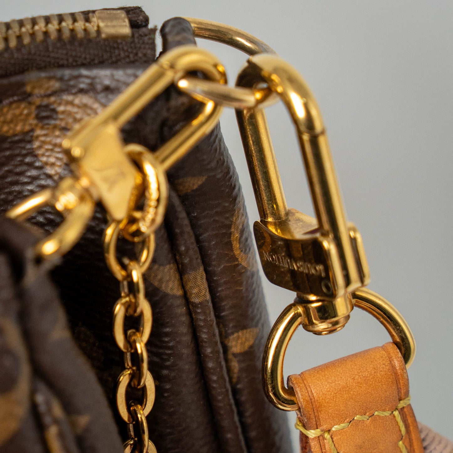 Louis Vuitton Multi Pochette Green Strap