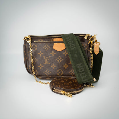 Louis Vuitton Multi Pochette Green Strap