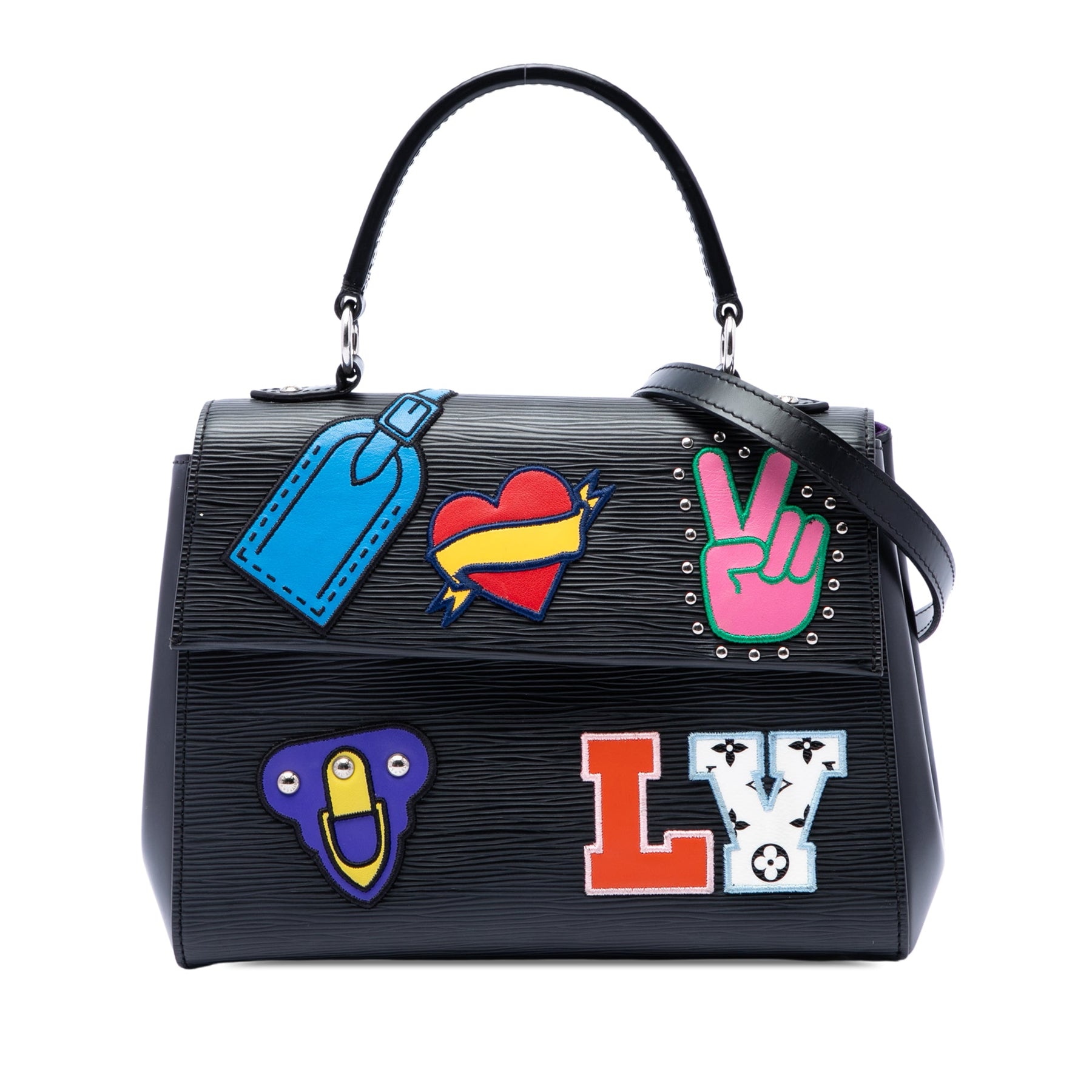 Louis Vuitton Epi LV Stories Cluny BB
