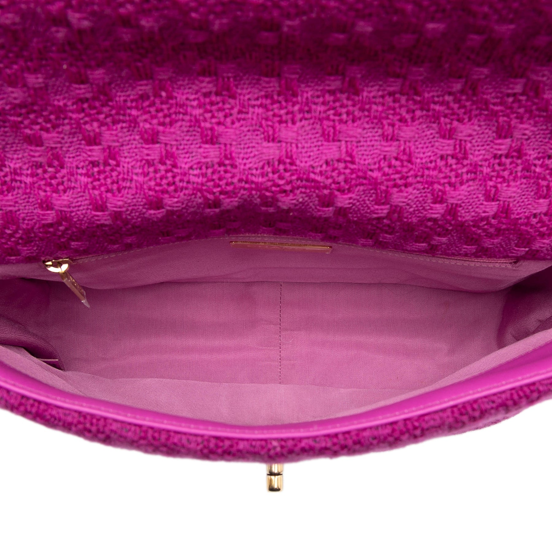 Chanel Large Tweed 19 Flap