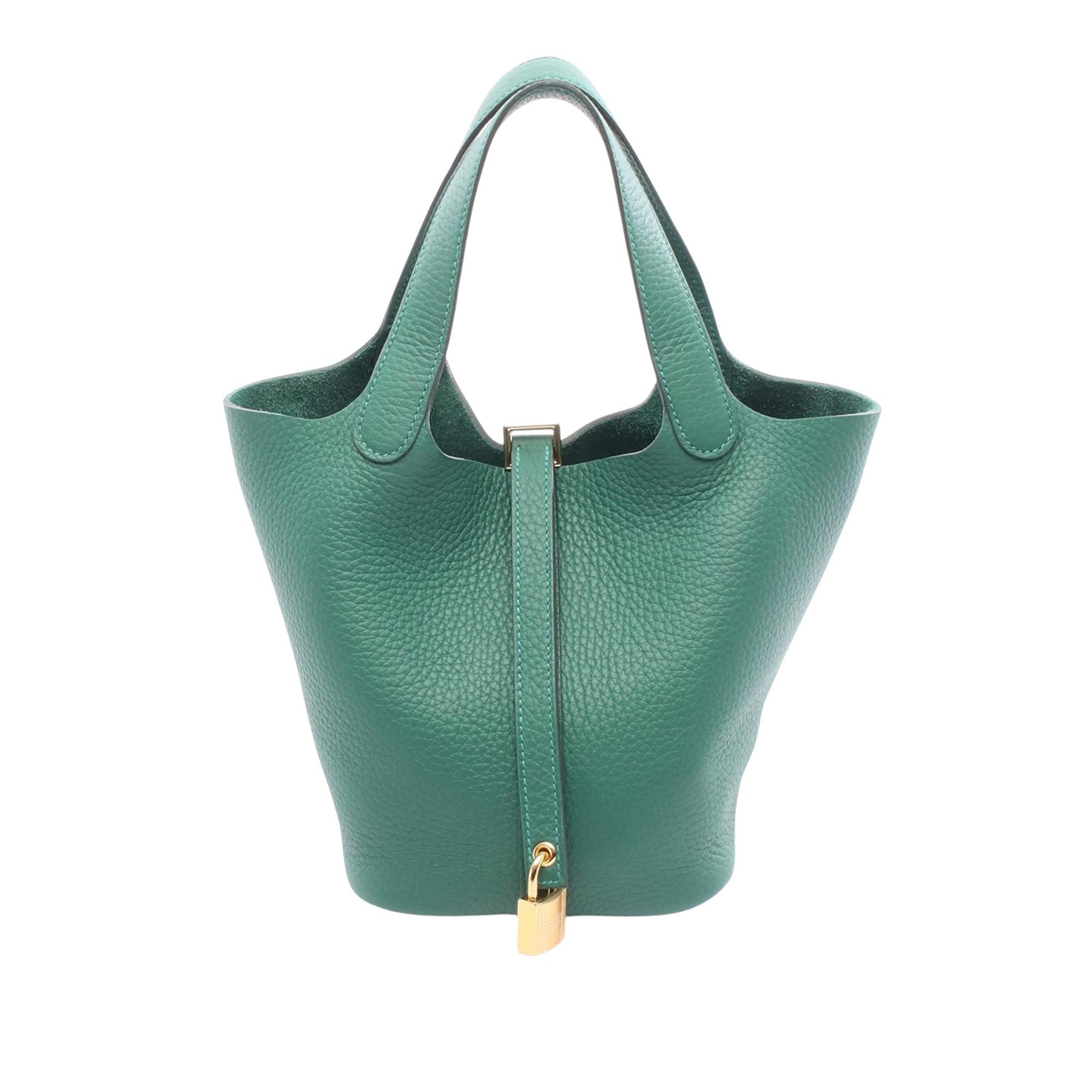 Hermes Picotin Lock PM Handbag Taurillon Clemence leather