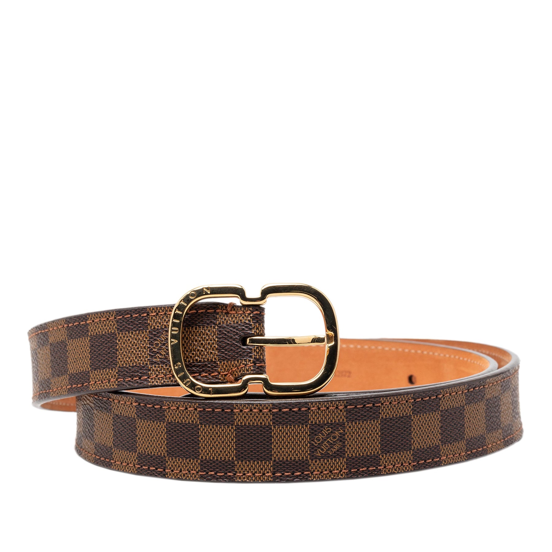 Louis Vuitton Damier Ebene Mini Belt