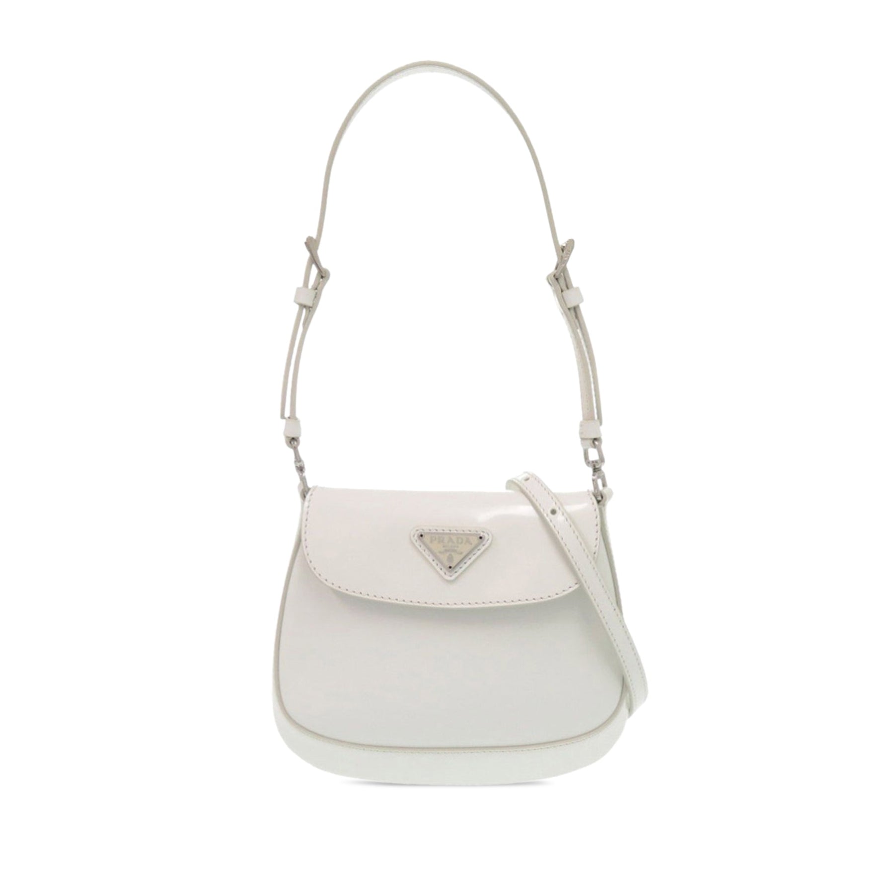 Prada Mini Brushed Leather Cleo Bag