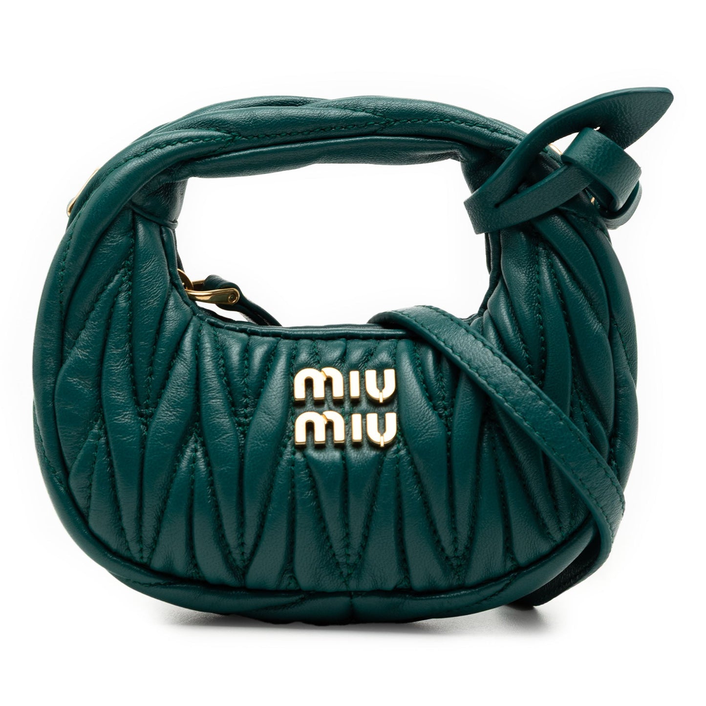 Miu Miu Micro Nappa Matelasse Wander Bag