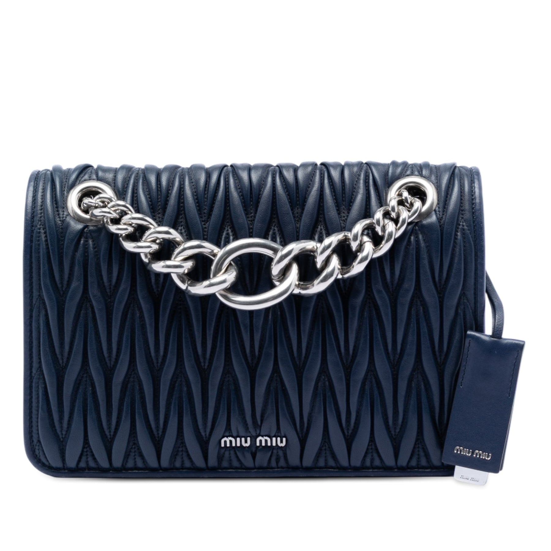 Miu Miu Matelasse Nappa Club Shoulder Bag