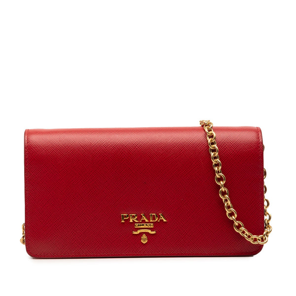 Prada Saffiano Wallet On Chain