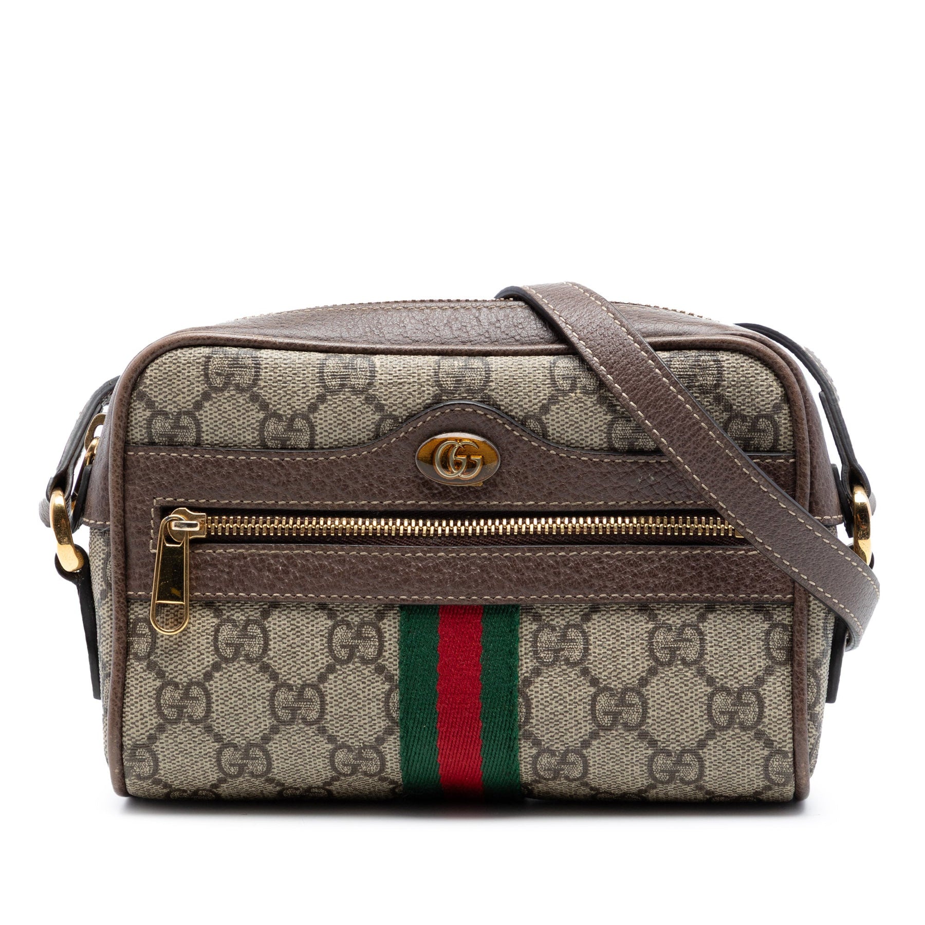 Gucci Mini GG Supreme Web Ophidia Crossbody