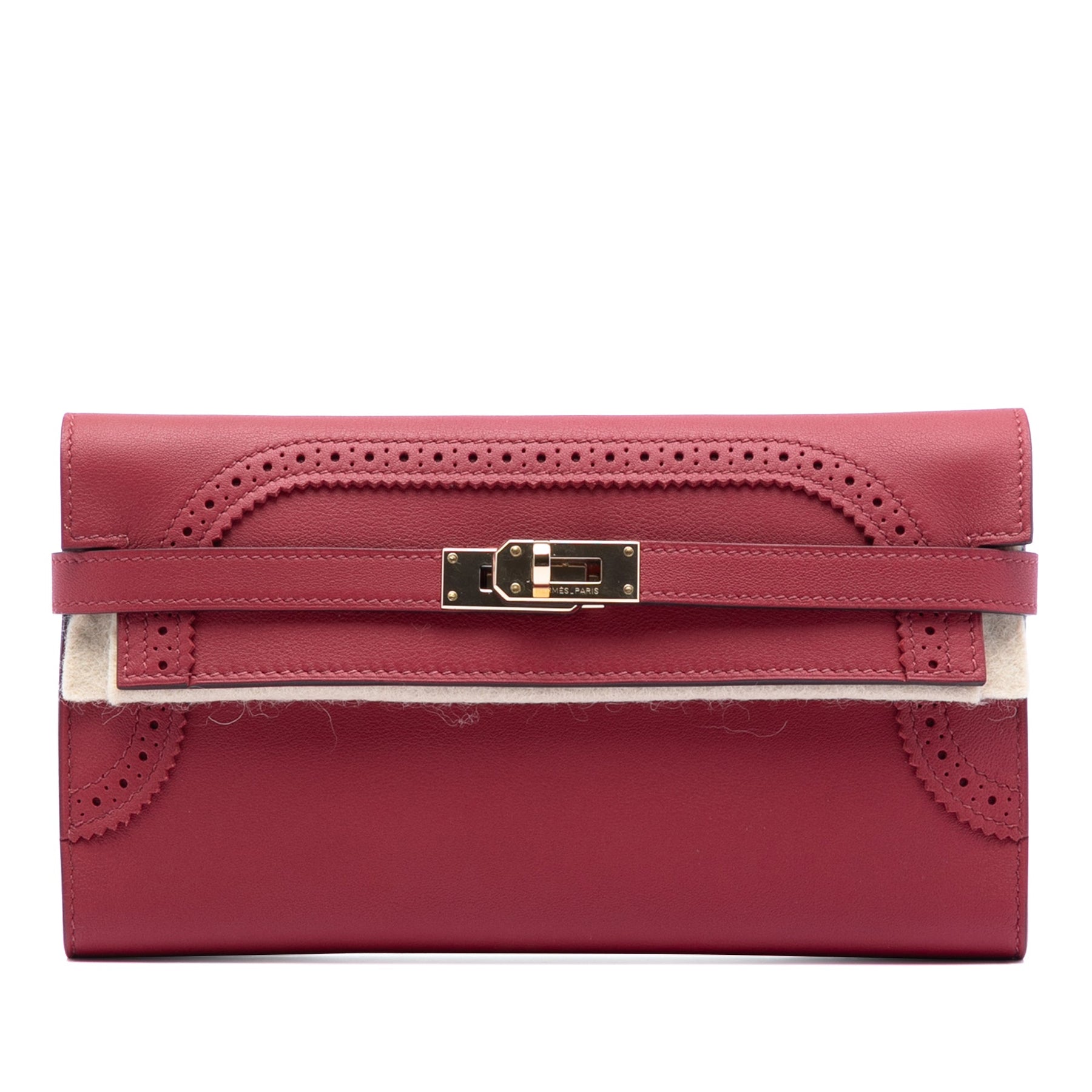 Hermes Swift Ghillies Kelly Longue Wallet