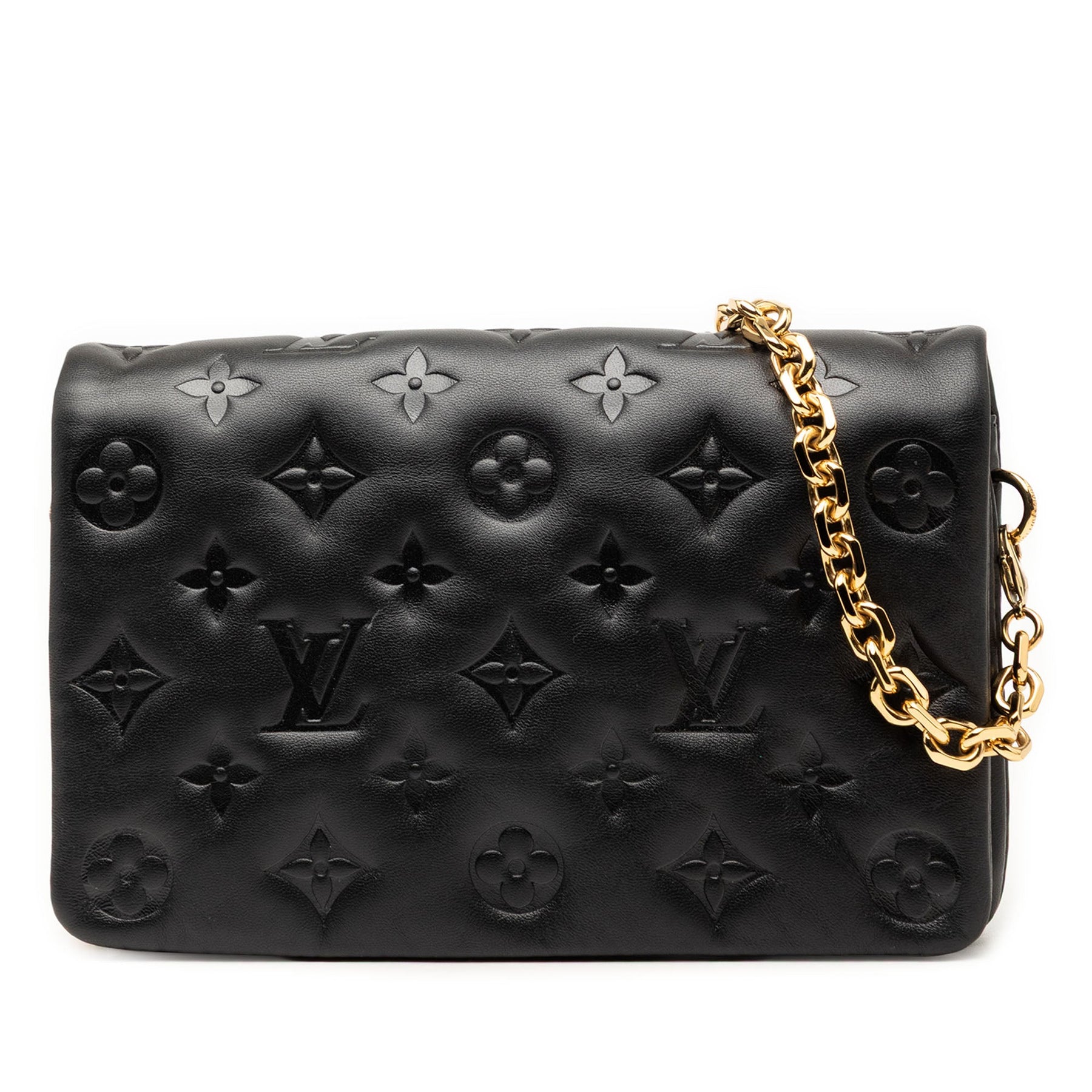 Louis Vuitton Monogram Embossed Pochette Coussin