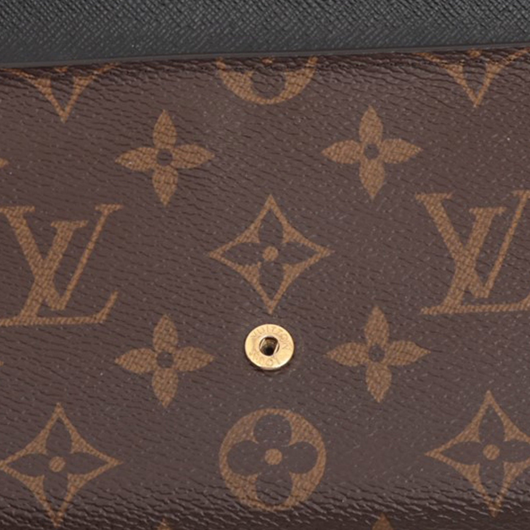 Louis Vuitton Monogram Sarah Reverse Long Wallet