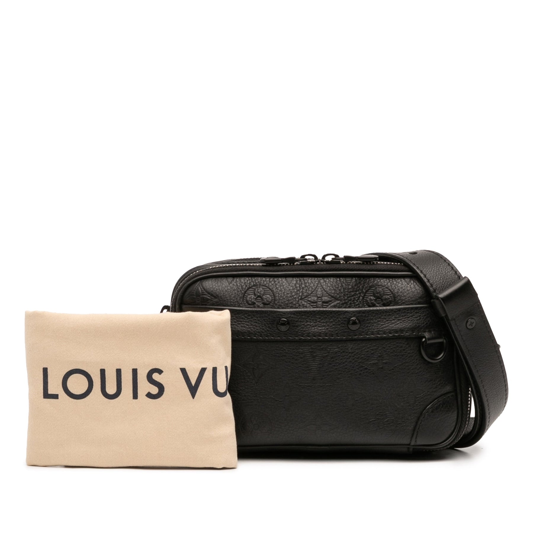 Louis Vuitton Monogram Shadow Alpha Wearable Wallet