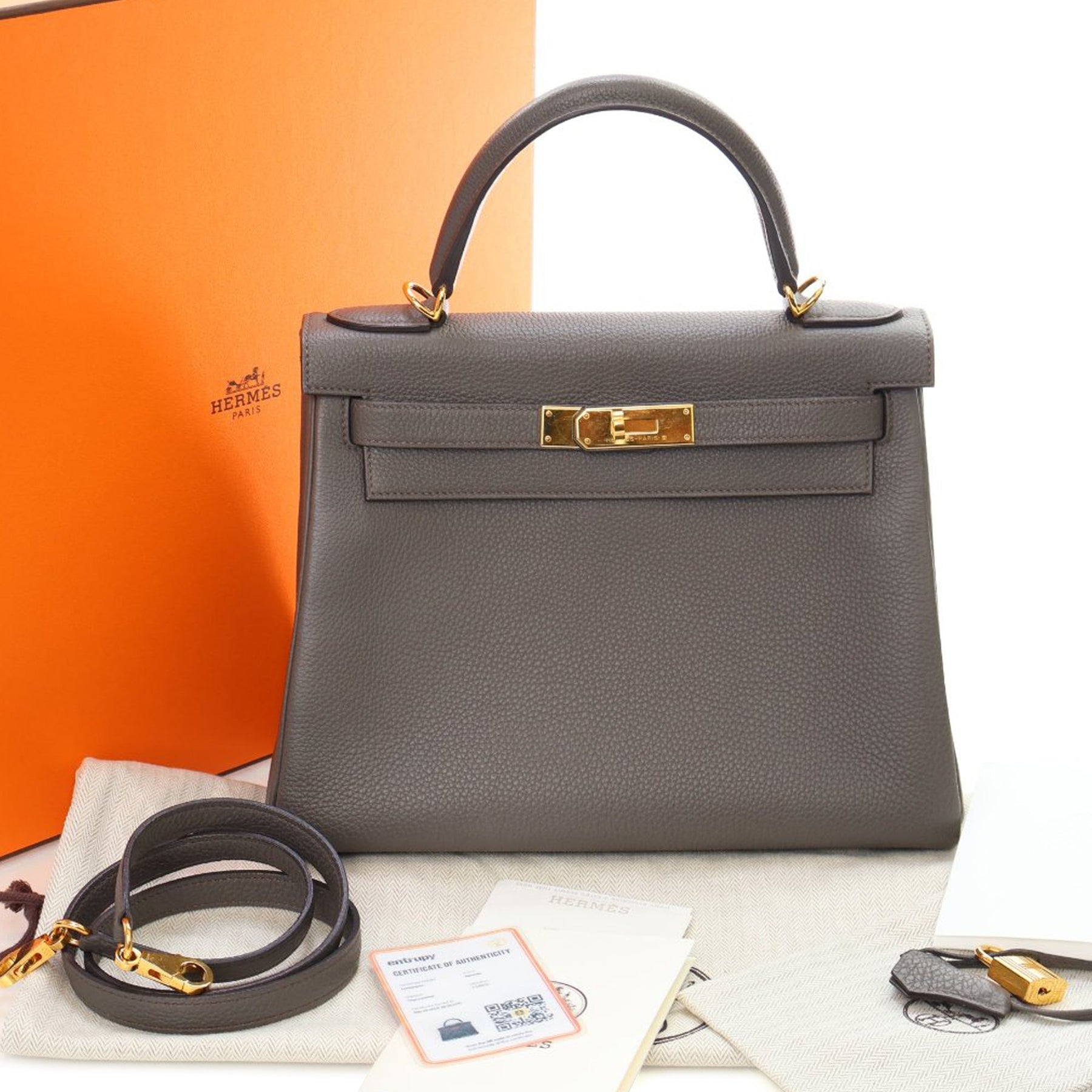 Hermes Togo Kelly II Retourne 28