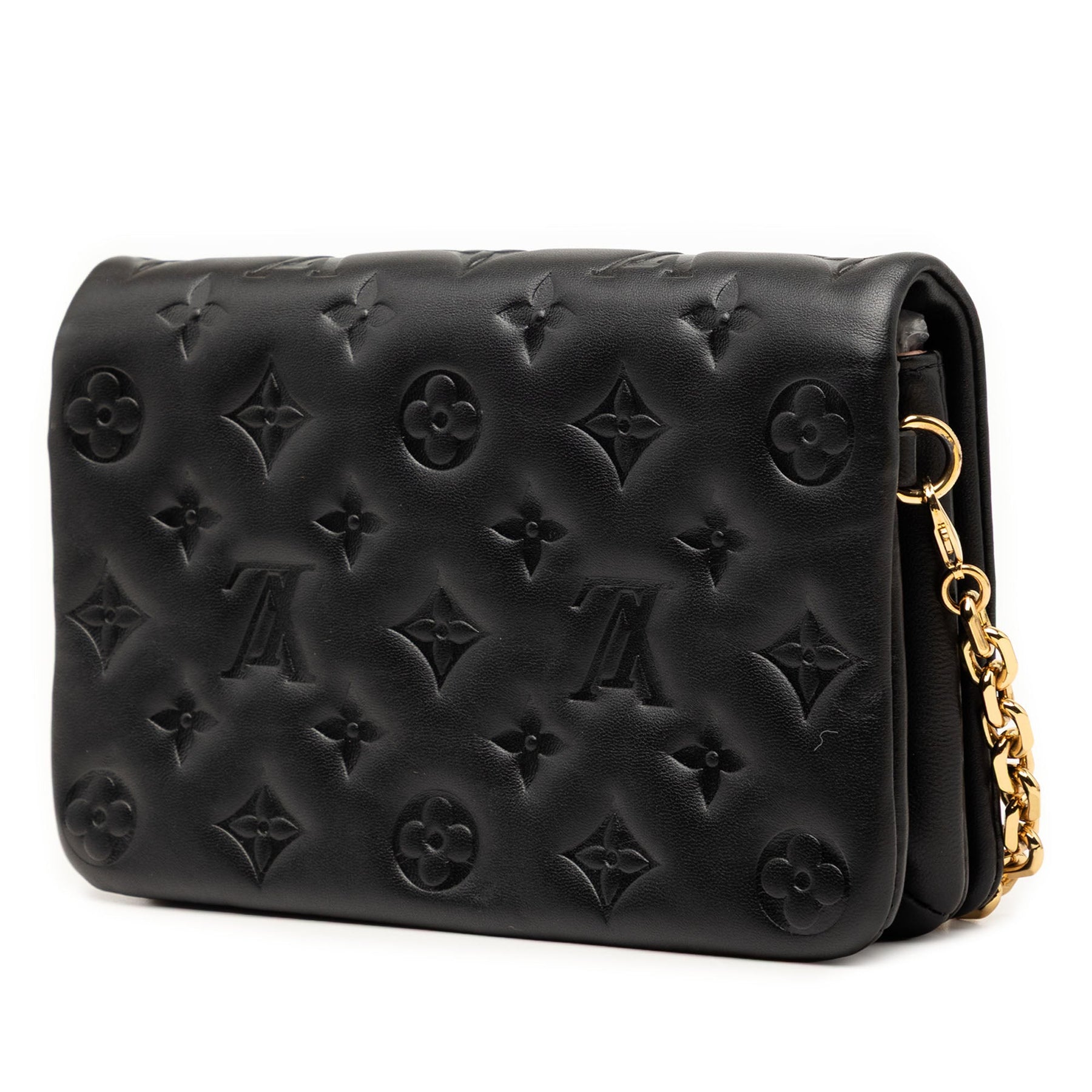 Louis Vuitton Monogram Embossed Pochette Coussin