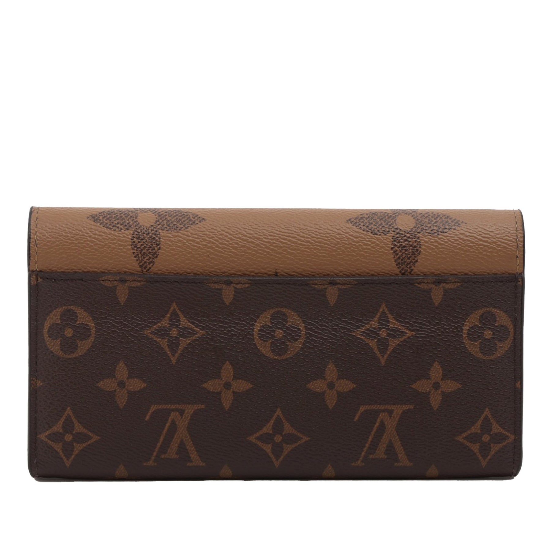 Louis Vuitton Monogram Sarah Reverse Long Wallet