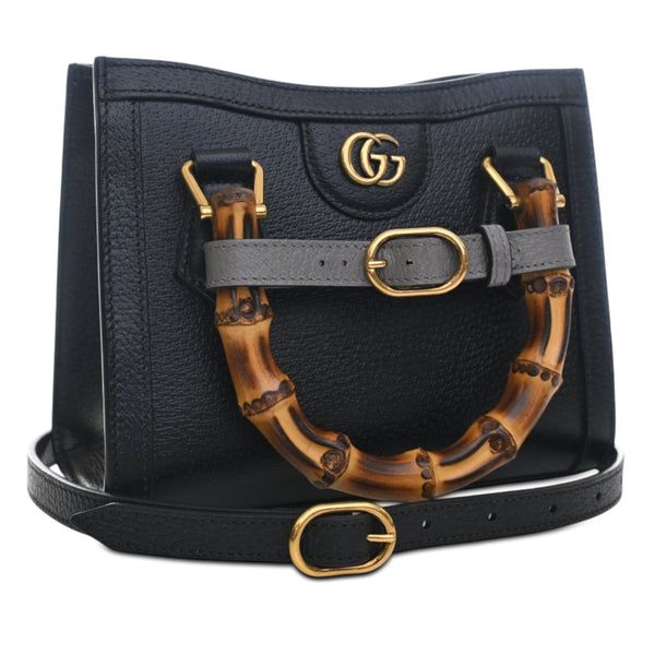 Gucci Small Calfskin Bamboo Diana Satchel