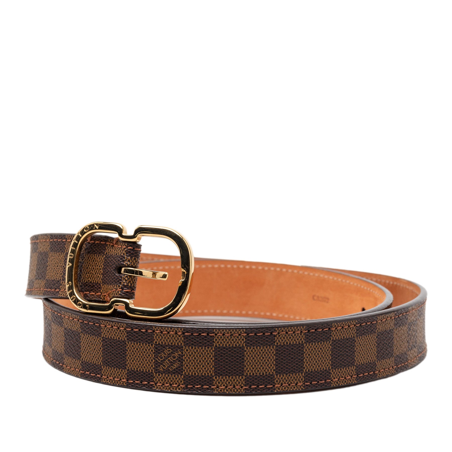 Louis Vuitton Damier Ebene Mini Belt