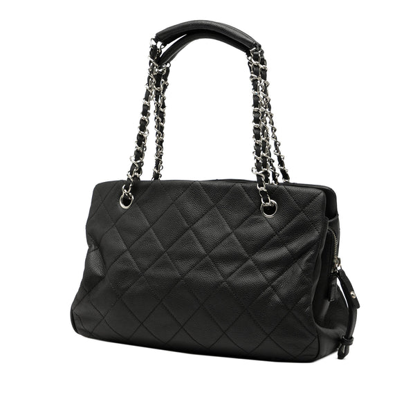 Chanel CC Quilted Caviar Soft Tote